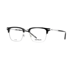 Kính Mắt Cận Montblanc Square Eyeglasses MB0243O 001 Màu Đen Size 52