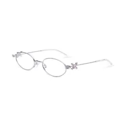 Kính Mắt Cận Nữ Gentle Monster GM On Ring 02 Eyeglasses Màu Bạc