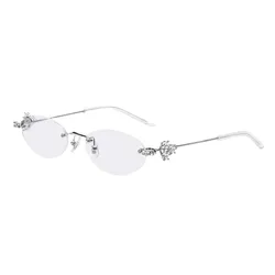 Kính Mắt Cận Nữ Gentle Monster Orora 02 Màu Bạc