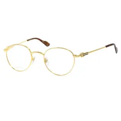 Kính Mắt Cận Nữ Gucci GG1222O 003 Eyeglasses Màu Vàng Gold