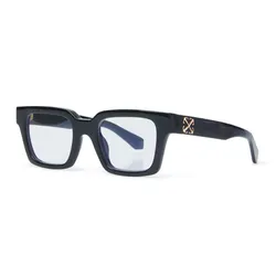 Kính Mắt Cận Off-White Style 72 Black Blue SS24 OERJ072S24PLA0011000 Black Màu Đen