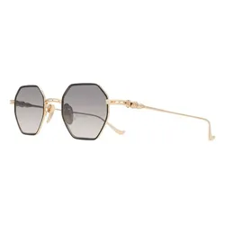 Kính Mát Chrome Hearts Evaculation MBK/GP Màu Xám Vàng