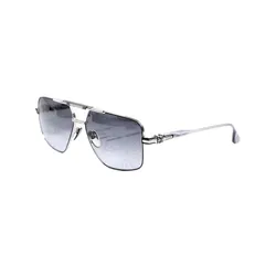 Kính Mát Chrome Hearts Nailer Orb/Shin Silver- Matte Graphite Sunglasses Màu Xám Bạc
