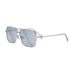 Kính Mát Dior CD Diamond S9F F0I4 Sunglasses Màu Xanh Bạc