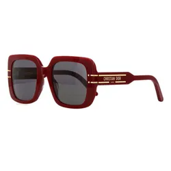 Kính Mát Nữ Dior Diorsignature S11I 35A0 Màu Đỏ