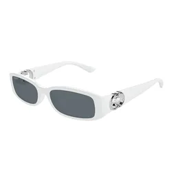 Kính Mát Nữ Gucci GG1661S 003 Màu Xám Trắng