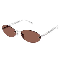 Kính Mát Gucci Sunglass GG1922S 002 62mm Màu Nâu/Bạc