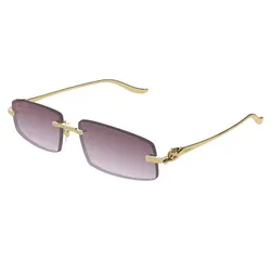 Kính Mát Nữ Cartier CT0505S 004 Màu Tím Vàng