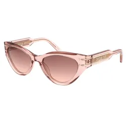 Kính Mát Nữ Dior Diorsignature B7I 40F1 Sunglasses Màu Hồng