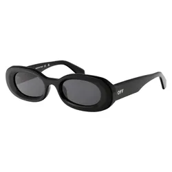Kính Mát Off-White Amalfi OERI087F23PLA001 1007 BLACK Màu Xám/Đen