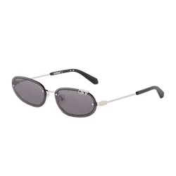 Kính Mát Off-White Miami OERI13MF24MET0017607 Gold Dark Grey Màu Đen Xám