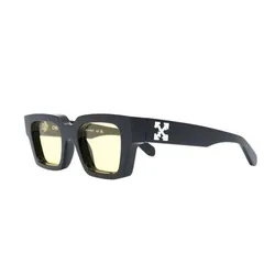 Kính Mát Off-White Virgil Yellow OERI008C99PLA0021018 Black Màu Đen Vàng