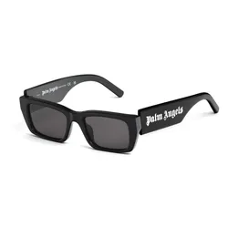 Kính Mát Palm Angels Sunglasses PERI002 1007 Màu Xám/Đen