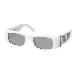Kính Mát Palm Angels Sunglasses PERI007 0172 Màu Xám/Trắng