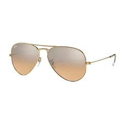 Kính Mát Rayban Aviator Gradient Silver Pink Lenses Sunglasses RB3025 001/3E Màu Hồng Bạc