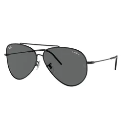 Kính Mát Rayban Aviator Reverse RBR0101S 002/GR Màu Xám/Đen