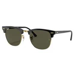 Kính Mát Unisex Rayban Clubmaster Sunglasses RB3016F W0365 Màu Đen - Xanh