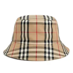 Mũ Burberry Vintage Check Technical Cotton Bucket Hat 8026927 Màu Beige Size L