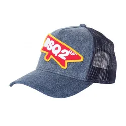 Mũ Dsquared2 Born In Canada DSQ2 Cap BCM0013 53300008 3085 Màu Đen Phối Xanh