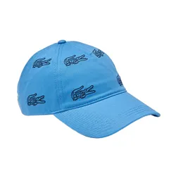 Mũ Lacoste Embroidered-Croc Cotton Cap RK9401 Z2R Màu Xanh Dương