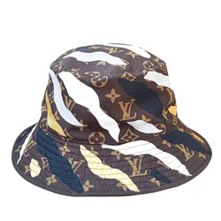 Mũ Nữ Louis Vuitton LV Cappelli Louis Vuitton In Tela Marrone Taglia Màu Nâu Họa Tiết
