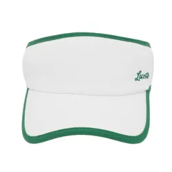 Mũ Nửa Đầu Lacoste Color Point Golf Sun Visor Cap RK232E 54G 001 Màu Trắng