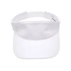 Mũ Nửa Đầu Lacoste Cotton Piqué Visor RK6002 54G 70V Màu Trắng