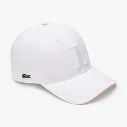 Mũ Unisex Lacoste Baseball Cap 3D Embroidery RK0342 001 Màu Trắng Size M