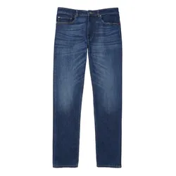 Quần Jean Nam Lacoste Thiết Kế 5 Túi HH8949 MK9 Màu Xanh Size 38