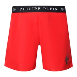 Quần Short Nam Philipp Plein Mens CUPP14M01 52 Shorts Red Màu Đỏ Size S