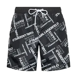 Quần Shorts Nam Karl Lagerfeld KL22MBM09 Màu Đen Size S