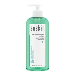 Sữa Rửa Mặt Diệt Khuẩn, Làm Sạch Sâu Soskin Gentle Purifying Cleansing Gel 500ml