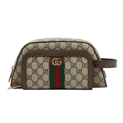 Túi Cầm Tay Nam Gucci GG Ophidia Toiletry Case 751811 96IWT 8745 Màu Nâu