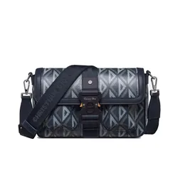 Túi Đeo Chéo Dior Hit The Road Bag With Strap Màu Xanh Navy
