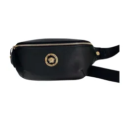 Túi Đeo Chéo Nam Versace Medusa Belt Bag Black 1002884 1A02187 1B00V Màu Đen