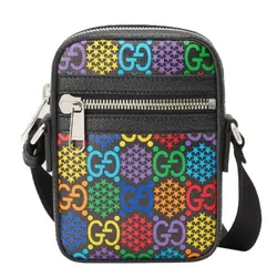 Túi Đeo Chéo Unisex Gucci GG Psychedelic Shoulder Bag Phối Màu