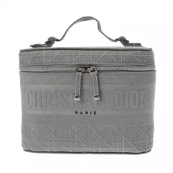 Túi Xách Tay Dior De-Light Vanity Gray Ladies Leather Màu Xám