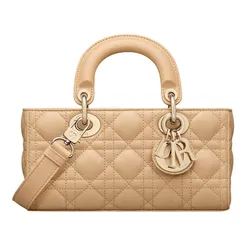 Túi Xách Tay Nữ Dior Small Lady D-Joy Bag M0613ONGE_M55U Màu Be