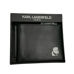 Ví Nam Karl Lagerfeld Black LA4W0031 Màu Đen