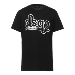 Áo Phông Nam Dsquared2 S74GD0872 S21600 900 Tshrit Màu Đen Size XS