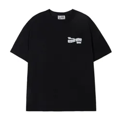 Áo Phông WHOAU Steve WHRPF3793U Tshirt Màu Đen