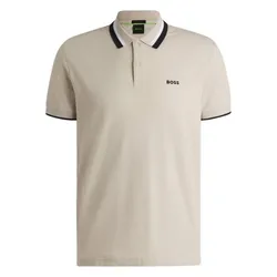 Áo Polo Nam Hugo Boss Men's Paddy AP Heritage Regular Fit Shirt Beige 50538101-284 Màu Be Size XS