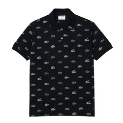 Áo Polo Nam Lacoste Classic Fit Multi Croc Original L.12.12 PH3562 51 166 Màu Xanh Đen Size 3