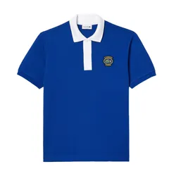 Áo Polo Nam Lacoste L.12.12 Classic Style With Badge Polo Shirt PH7369 NUV Màu Xanh Đậm Size 3