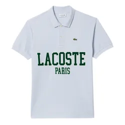 Áo Polo Nam Lacoste Men's Classic Fit L.12.12 Petit Piqué PH7419 J2G Màu Xanh Nhạt Size 3