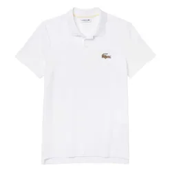 Áo Polo Nam Lacoste Regular Fit Badge Cotton Piqué Polo White PH9761-001 Màu Trắng Size 2