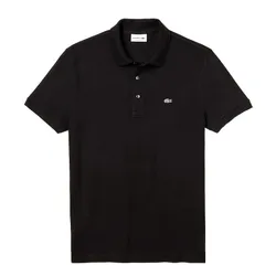 Áo Polo Nam Lacoste Slim Fit Stretch Cotton Piqué Grey Crocodile PH4014 031 Màu Đen Size 4