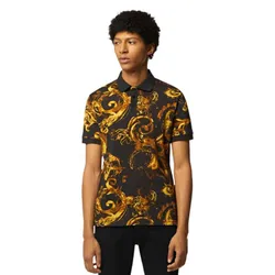 Áo Polo Nam Versace Jeans Couture Men's Polo E76GAG6S0EJS286 Màu Vàng Đen Size XS