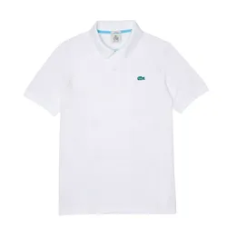 Áo Polo Unisex Lacoste Live Relaxed Fit Stretch Cotton Piqué PH2760-001 Màu Trắng Size XS