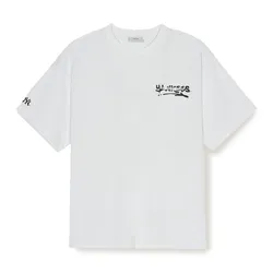 Áo Thun MLB Basic Heavyweight Mega Overfit Short Sleeve New York Yankees T-Shirt 3ATSB4053-50WHS Màu Trắng Size S